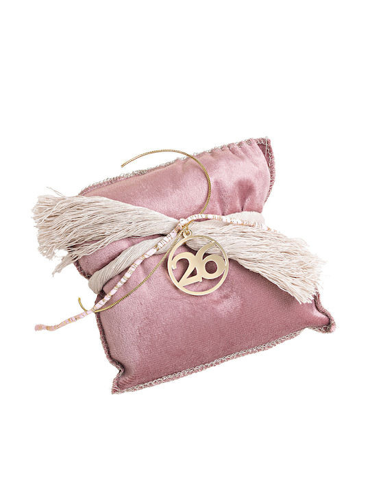 Beauty Home Christmas Decorative Pillow Square Pink