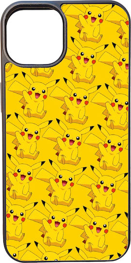 Händy Hüllen Hochwertige Iphone 13 Pro Umschlag Rückseite Schwarz Silikon Pokemon Pikachu Nr6