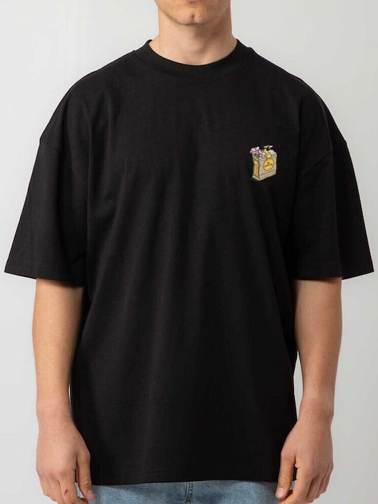 High Flowers T-shirt Black AT-253345