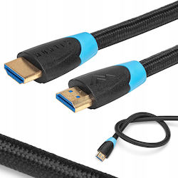 Montis HDMI male - HDMI male 5m Μαύρο