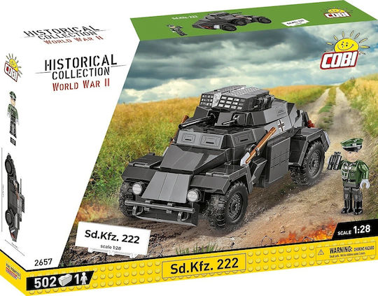 Cobi Blocuri Sd.Kfz 222 502buc
