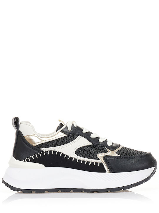 Tsoukalas Adidași Flatforms Pentru Femei Negri