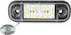 Side Marker – 12 Led White 86mm