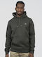 Sweatshirt with Hood Green