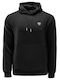 Sweatshirt with Hood Black