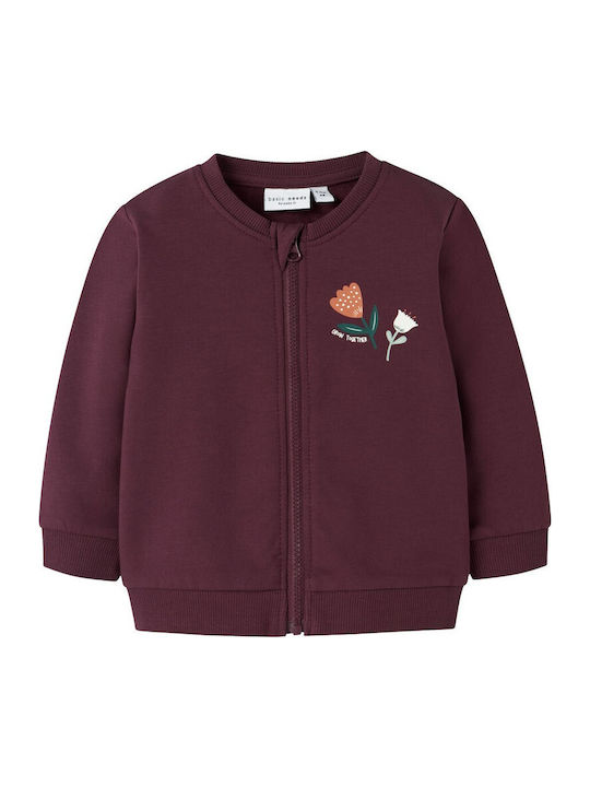 Name It Kids Sweatshirt Cardigan Bordeaux
