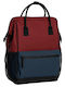 Daniel Ray Backpack Waterproof Burgundy