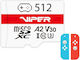 Patriot Viper SDXC 512GB V30 A2