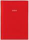 Next Basic Daily Agenda B6 2026 Red Leather 12x...