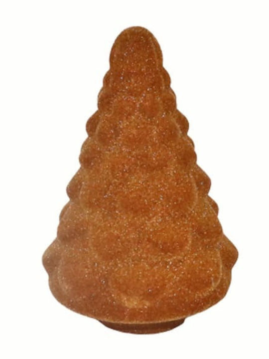 Weihnachtsdekoration Baum 13cm Gelb