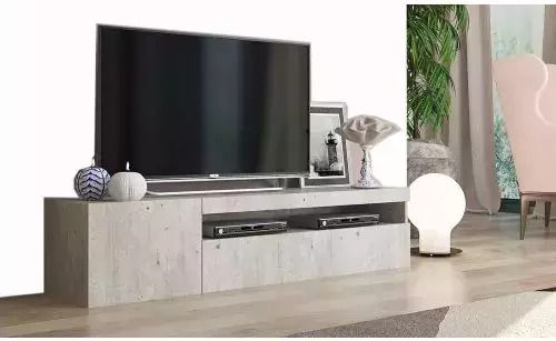 Телевизионни Мебели White Marble Дължина 154xДълбочина 40xВисочина 36см