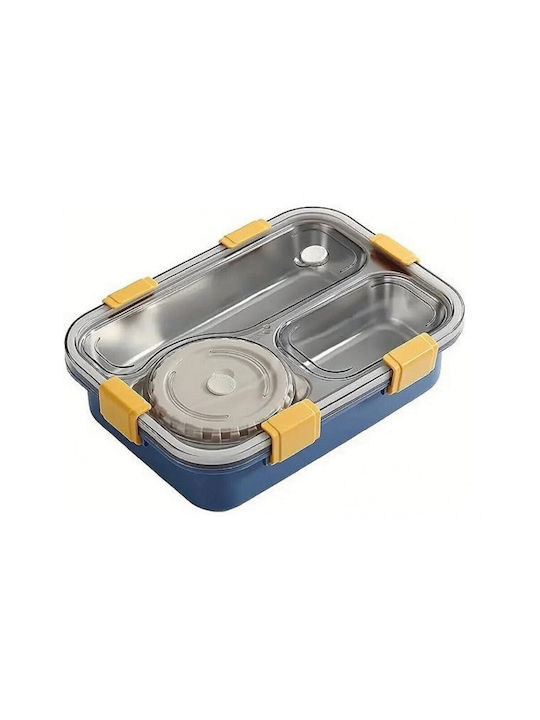 Aj Δοχείο Φαγητού Inox Μπλε 750ml