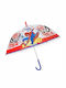 Perletti Kinder Regenschirm Gebogener Handgriff Bunt