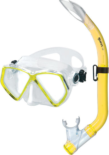 Mares Zephir Silicone Diving Mask with Snorkel Combo
