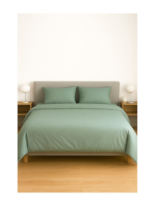 Sheet King Size with Elastic 180x200+35cm. Τ180 Veraman