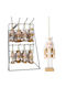 Hanging Nutcracker Christmas Tree Ornament 3.5x10cm Various Designs