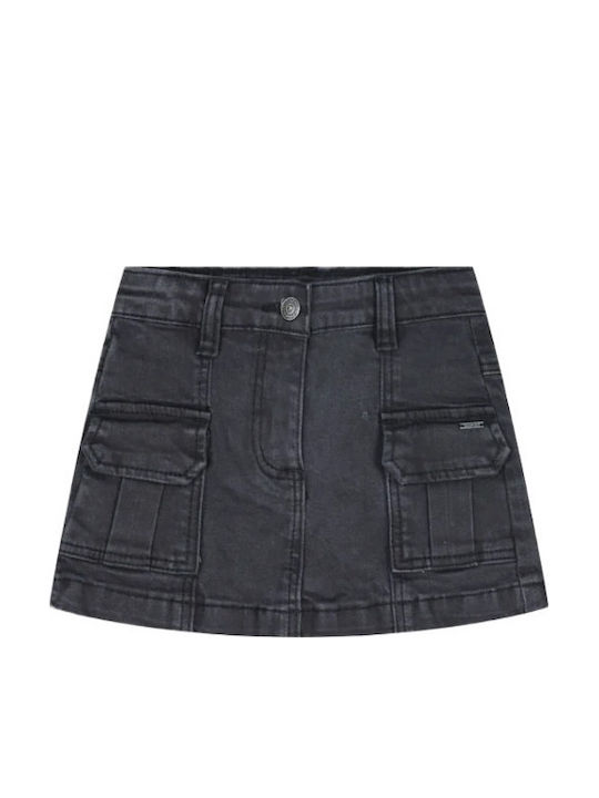 Energiers Fustă Pentru Copii Din Denim Neagră