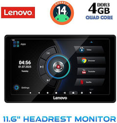 Lenovo Οθόνη Αφής 11.6" Multimedia για Προσκέφαλο με Bluetooth Lenovo Οθόνη Αφής 11.6" Multimedia για Προσκέφαλο με Bluetooth