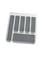 Wenko Drawer Cutlery Tray Plastic 40x32x4.5cm Grey