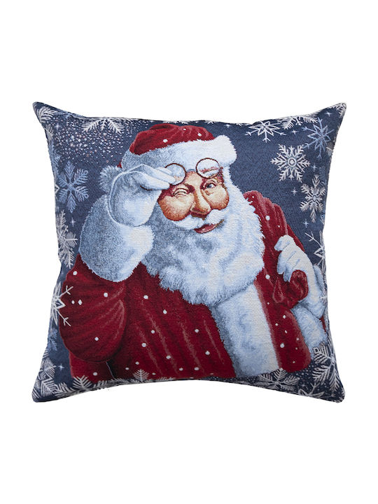 Dimeco Christmas Decorative Square Pillowcase M...