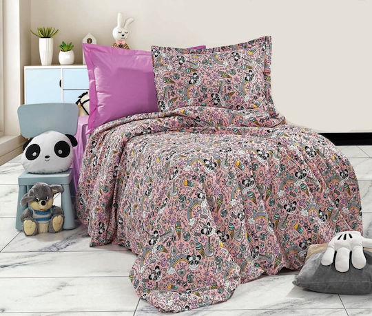 MayHome Pătură Pentru Copii Single Violet 160x240 cm