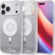 Spigen Ultra Hybrid Mag Classic Umschlag Rückseite Silikon / Kunststoff Silber (iPhone 17 Pro)