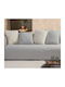 Nef-Nef Homeware Ριχτάρι Διθέσιου Καναπέ Γούνινο 180x250εκ. Silver