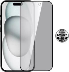 Powertech Gehärtetes Glas Emery Private 5D TGC-0767 iPhone 16 Vollleim Powertech Gehärtetes Glas Emery Private 5D TGC-0767 iPhone 16 Vollleim