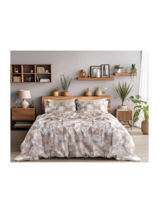 Beauty Home Комплект Плик за Завивка Фланелен Е...