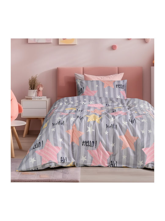 Beauty Home Комплект Плик за Завивка Фланелен Е...