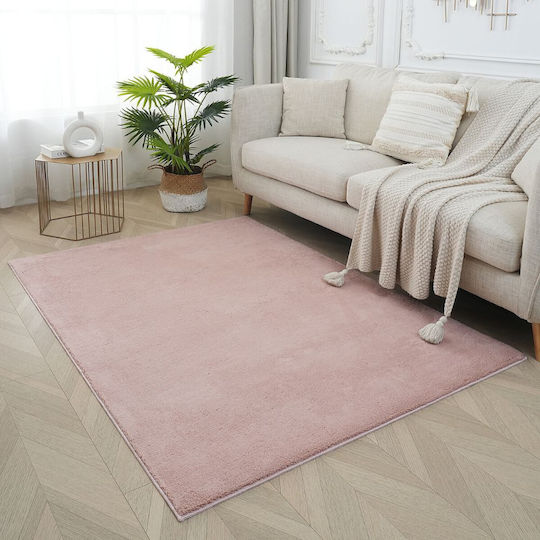 Homeone Velvet Shaggy 120x170cm Ροζ
