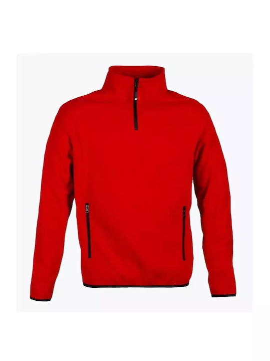 JRC Unisex Διαφημιστική Μπλούζα Μακρυμάνικη Red