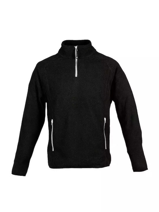 JRC Unisex Διαφημιστική Ζακέτα Μακρυμάνικη Black