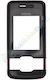 Nokia 7100s Carcasă Față Neagră Roz