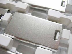 Nokia E50 Battery Cover Silver