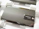 Nokia E66 Battery Cover Grey Metal
