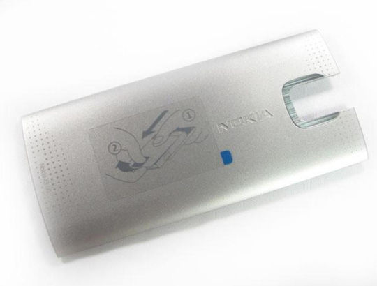 Carcasă Baterie Nokia X3-00 Albastru Argintiu F