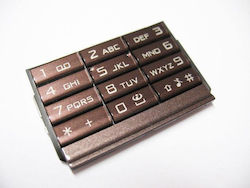 Nokia 8800 Arte Keypad Numeric Latin F Sapphire Version Brown Nokia 8800 Arte Keypad Numeric Latin F Sapphire Version Brown