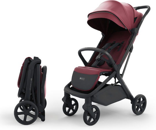 Kinderkraft Nubi 3 Baby Stroller Suitable for Newborn Dark Ruby 8.7kg