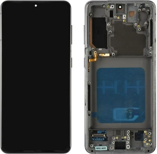 Samsung Screen with Touch Mechanism for Samsung Galaxy S21 (Black)