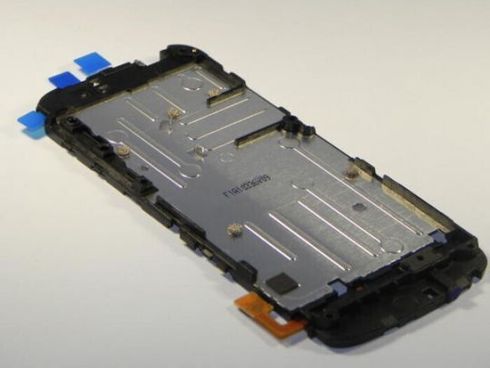 Nokia Οθόνη με Μηχανισμό Αφής και Πλαίσιο για Nokia 5800 (Μαύρο)