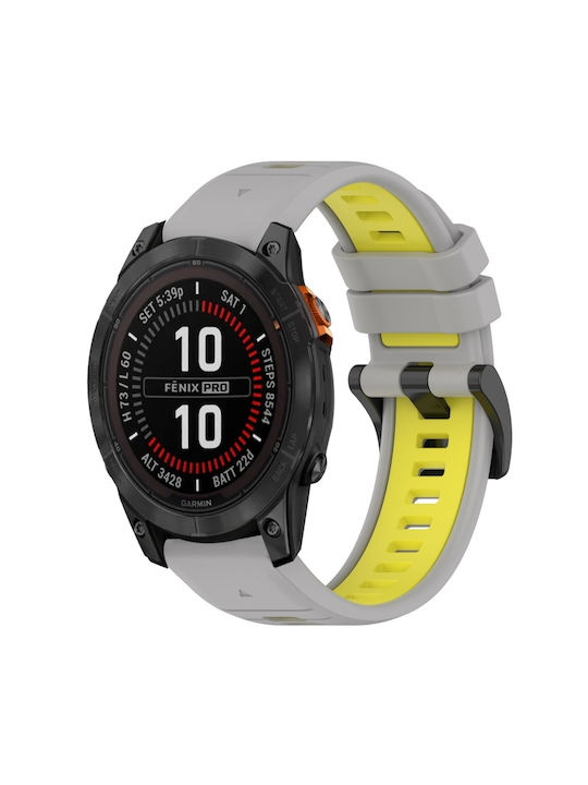 Strap Silicone Gray (Garmin Instinct 2S)