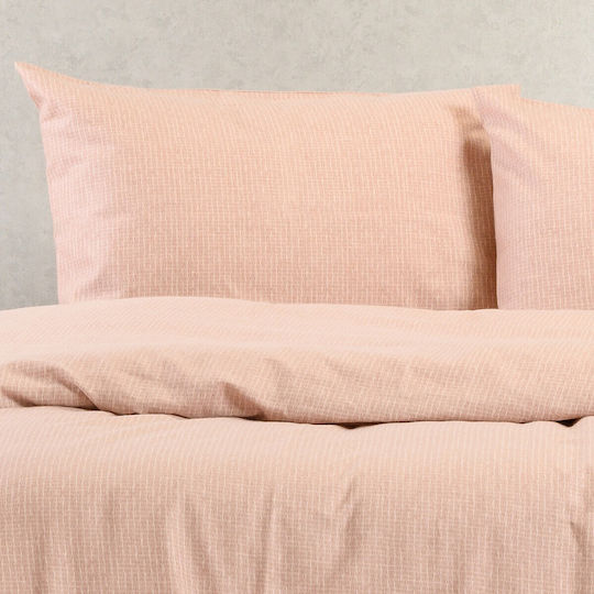 Melinen Owen Pillowcase Set Rose 53x72cm.