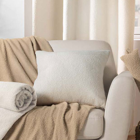Μαξιλάρι L-c Wooly Naturel 45x45εκ. Μαξιλάρι L-c Wooly Naturel 45x45εκ.