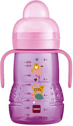 Mam Lern-Trinkflasche Silikon mit Griffen Lila ...
