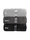 Beauty Home Art 11600 Κουβέρτα Fleece Υπέρδιπλη 220x240εκ. Γκρι