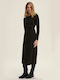 Rochie Midi De Seara Neagră
