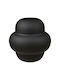 House Nordic Decorative Vase Black 21x21x20cm
