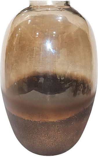 Art et Lumiere Decorative Vase Brown 20x20x31.5cm