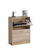 Дървен Обувна рафт Brantley 60x24x81см